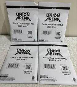 4 Kit Lot Union Arena Store Tournament Kit 2025 Vol. 1 UA 25 - Sealed - Image 1