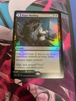 MTG - HAGRA MAULING - RARE - FOIL - ZNR - NM - Image 1