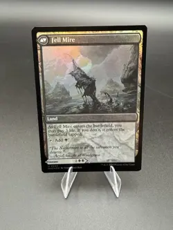 MTG; Fell the Profane/Fell Mire FOIL; MH3; #0244; NM Unplayed - Image 2