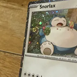 Snorlax SVP 122 Cosmos Holo Twilight Masquerade Promo 💎 DOUBLE SWIRL 🌀 Holo - Image 2