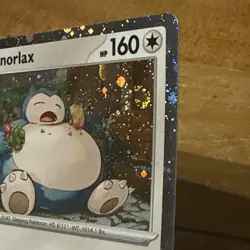 Snorlax SVP 122 Cosmos Holo Twilight Masquerade Promo 💎 DOUBLE SWIRL 🌀 Holo - Image 3