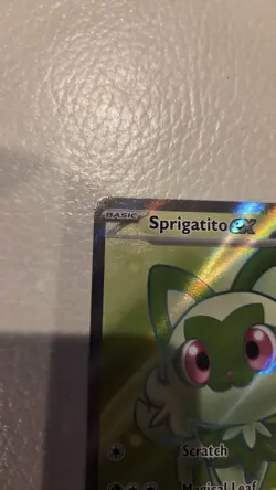 Pokemon TCG Sprigatito EX 251/217 Full Art Ultra Rare Holo Ascended Heroes NM - Image 2