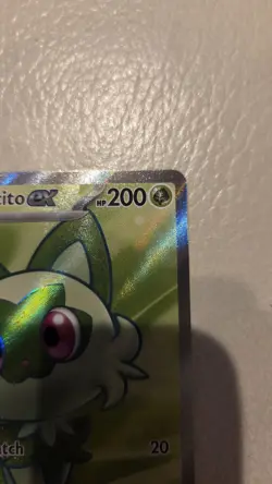 Pokemon TCG Sprigatito EX 251/217 Full Art Ultra Rare Holo Ascended Heroes NM - Image 3