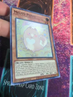 Yu-Gi-Oh! Melffy Puppy ROTD-EN019 1st Edition Super Rare NM - Image 2
