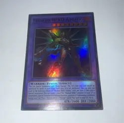 Yu-Gi-Oh! Masked HERO Atomic 1st Edition Holo Fusion/Effect MZMU-EN016 - Image 1