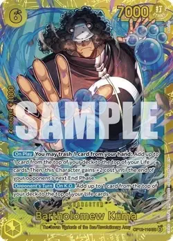 One Piece English - Bartholomew Kuma - OP12-119 - SEC - NM - Image 1