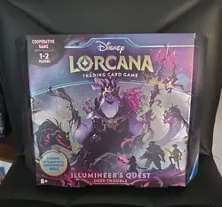 Disney Lorcana Trading Card Game: Illumineer's Quest - Deep Trouble Box Sealed - Image 1