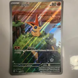 Pokemon Victini SVP 208 JUMBO Card Black Bolt White Flare PROMO 2025 - Image 1
