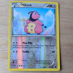 MILTANK 93/116 POKEMON CARD (PLASMA FREEZE SET) REVERSE HOLO - Image 2