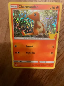 Pokemon Charmander 9/25 McDonald's 25th Anniversary Promo Holo Card NM - Image 3