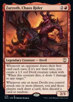 Zurzoth, Chaos Rider [Streets of New Capenna Commander] - Image 1