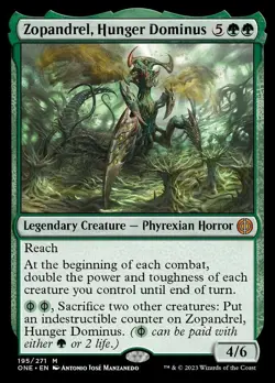 Zopandrel, Hunger Dominus [Phyrexia: All Will Be One] - Image 1
