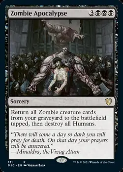 Zombie Apocalypse [Innistrad: Midnight Hunt Commander] - Image 1