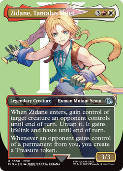 Zidane, Tantalus Thief (Borderless) (Surge Foil) [FINAL FANTASY] - Image 1