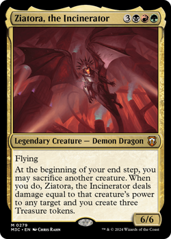 Ziatora, the Incinerator [Modern Horizons 3 Commander] - Image 1