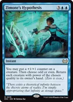 Zimone's Hypothesis (Extended Art) [Duskmourn: House of Horror Commander] - Image 1