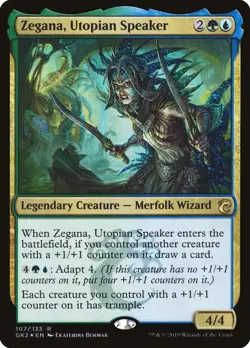 Zegana, Utopian Speaker [Ravnica Allegiance Guild Kit] - Image 1