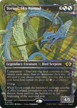 Yorion, Sky Nomad (Halo Foil) [Multiverse Legends] - Image 1