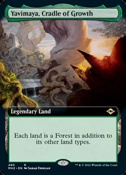 Yavimaya, Cradle of Growth (Extended Art) [Modern Horizons 2] - Image 1