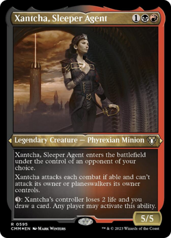 Xantcha, Sleeper Agent (Foil Etched) [Commander Masters] - Image 1