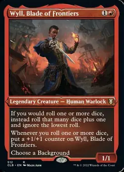 Wyll, Blade of Frontiers (Foil Etched) [Commander Legends: Battle for Baldur's - Image 1