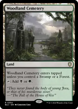 Woodland Cemetery [Bloomburrow Commander] - Image 1