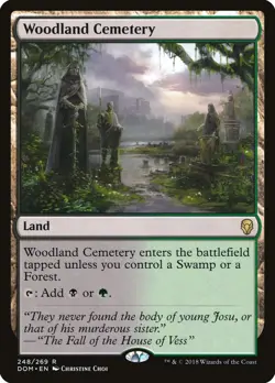 Woodland Cemetery [Dominaria] - Image 1