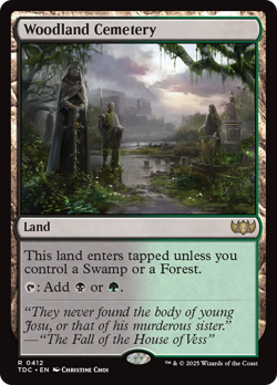 Woodland Cemetery [Tarkir: Dragonstorm Commander] - Image 1