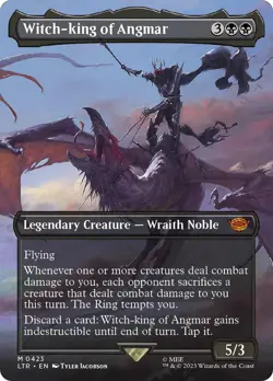 Witch-king of Angmar (Borderless Alternate Art) [The Lord of the Rings: Tales - Image 1