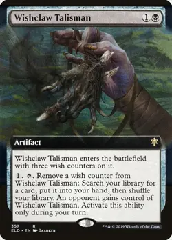 Wishclaw Talisman (Extended Art) [Throne of Eldraine] - Image 1