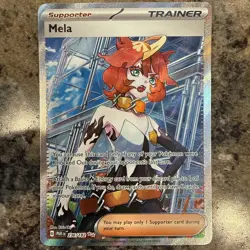 Pokemon TCG Mela Ultra Rare SV04: Paradox Rift 236/182 - Image 1