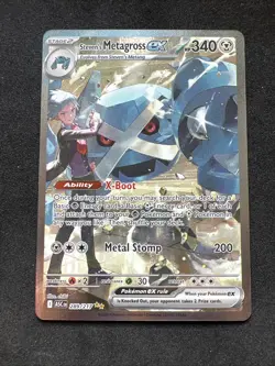 Pokemon TCG Steven’s Metagross EX ASC 289/217 SIR - Ascended Heroes - Image 1