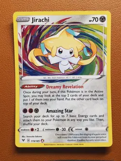 Jirachi 119/185 - Pokemon TCG Vivid Voltage (2020) - Amazing Rare - NM - Image 1