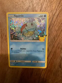 Squirtle holo - 17/25 McDonald's 25th Anniversary Promos 017/025 Pokemon TCG - Image 1