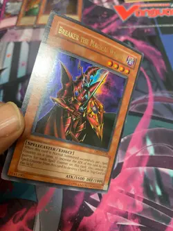 YUGIOH - BREAKER THE MAGICAL WARRIOR - ULTRA RARE - DR1 - MP - Image 1
