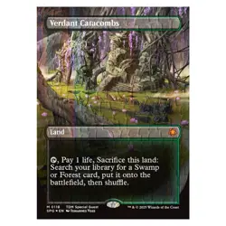 Verdant Catacombs - Dragonscale Foil - Magic The Gathering Card - Tarkir - Image 1
