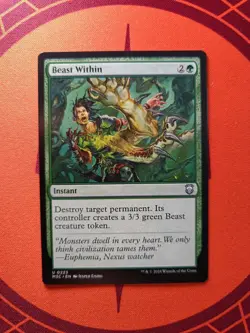 Beast Within (NM) Removal MTG +Discount: 5+ Magic Cards - Image 1