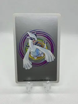 Shellder Pokemon trump playing card silver Lugia Back Nintendo JAPAN - Image 2