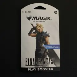 Magic The Gathering Final Fantasy - Play Booster Pack - Sleeved - Magic 2025 - Image 1