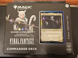 Magic The Gathering Final Fantasy XIV Commander Deck Scions & Spellcraft SHIPRDY - Image 1