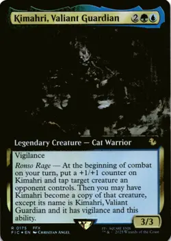 MTG Kimahri, Valiant Guardian (Extended Art) Foil NM Commander: FIN Magic - Image 1