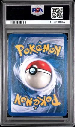 2000 POKEMON ROCKET #17 RAINBOW ENERGY-HOLO PSA 8 - Image 2
