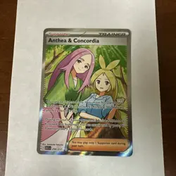 Anthea and Concordia 254/217 Ascended Heroes Pokemon TCG Full Art Trainer - Image 1