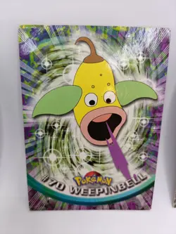 Vintage -Pokemon Topps TV Animation #69,70,71 Bellsprout, Weepinbell, Victreebel - Image 3