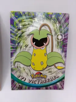 Vintage -Pokemon Topps TV Animation #69,70,71 Bellsprout, Weepinbell, Victreebel - Image 4