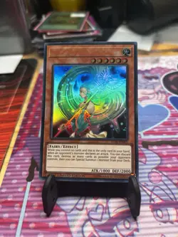 Yugioh Goddess Of Sweet Revenge LC06-EN001 Ultra No Name No Imprint Misprint - Image 1