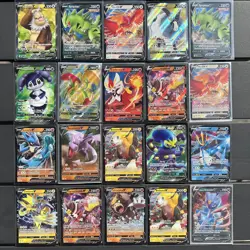 Pokemon TCG Card Lot 20 Sword & Shield Era Holo Rare - V VMAX EX Bundle - Image 1