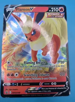 2 Pokemon Card Lot Aolan Ninetales GX And Flareon V Promo - Image 4