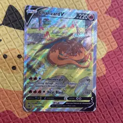 Charizard V SWSH260 Sword & Shield Promo Full Art Holo Card (English) - Image 1