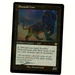 Diamond Lion Extended Art Foil Modern Horizons 2 Magic The Gathering Card - Image 3